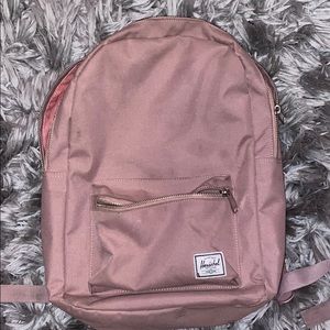 Rose pink backpack